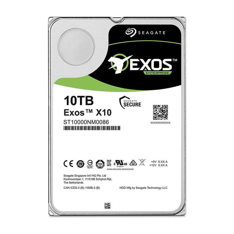 هارد دیسک Seagate 10TB EXOS X16 (ST10000NM001G)