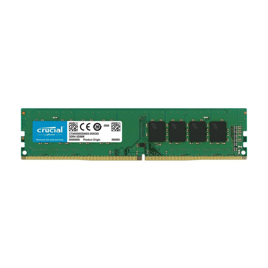 رم PC Crucial 8GB 2666 DDR4 CL19