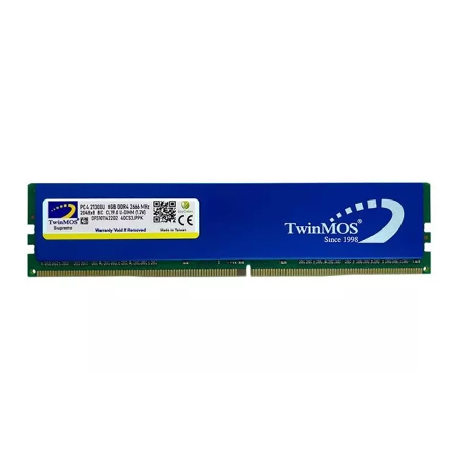 رم PC TwinMOS 8G DDR4-2666