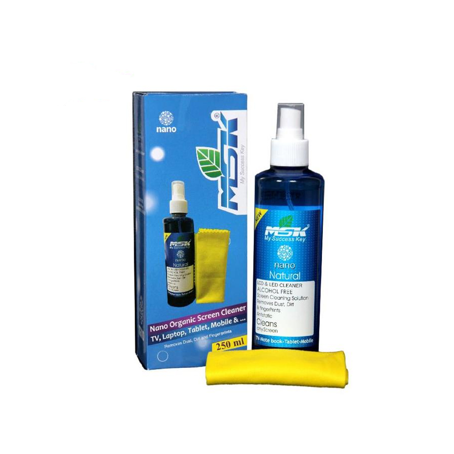 اسپری تمیز کننده MSK+دستمال نانو