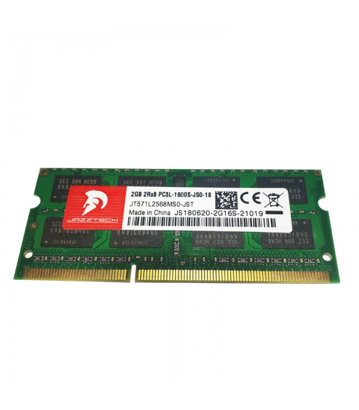 رم لپ تاپ RAM NB JAZZTECH 2G-DDR3 PC3L